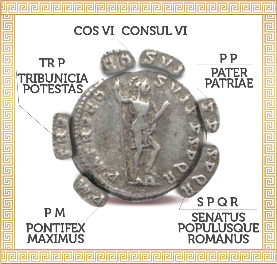 Como ler as legendas das moedas dos imperadores romanos?