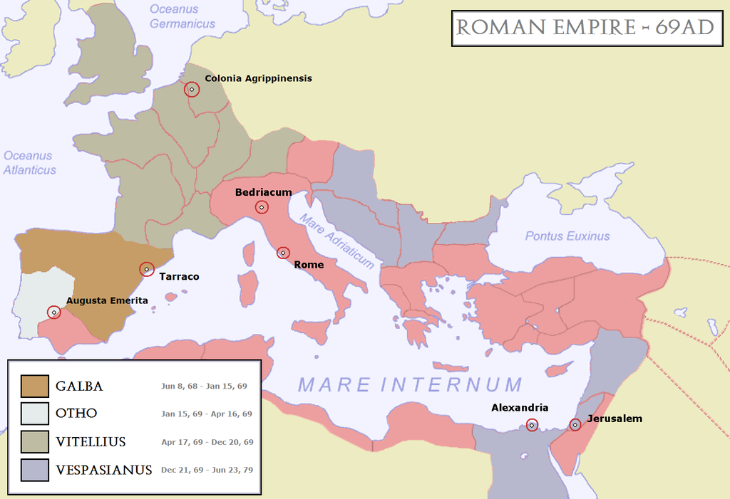 O Ano dos Quatro Imperadores Romanos