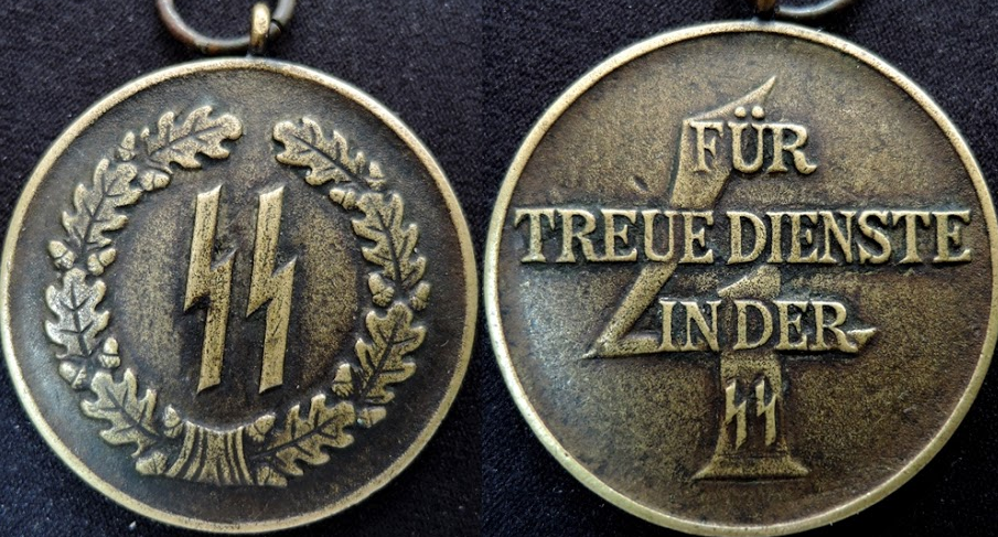 Medalha nazista à venda - oficiais da SS