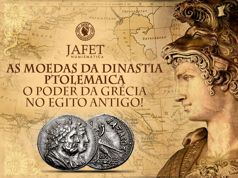 A Dinastia Ptolemaica e As Moedas do Egito Antigo!