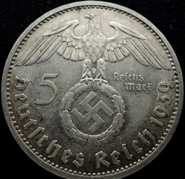 Na Jafet Numismática temos moedas nazistas para sua coleção da Segunda Guerra Mundial