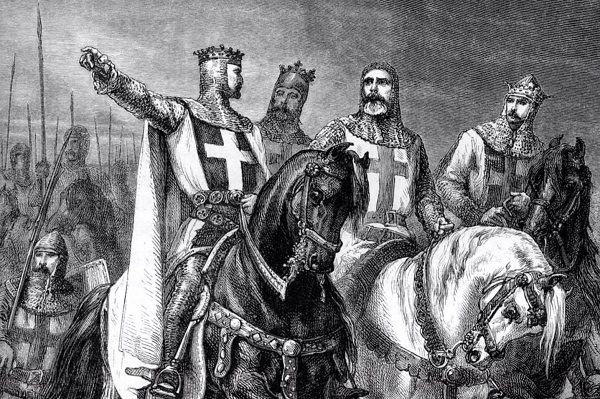 As cruzadas receberam esse nome devido a cruz utilizada nas roupas e bandeiras dos soldados cristãos durante as expedições!