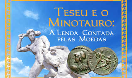 Teseu e o Minotauro nas Moedas Antigas