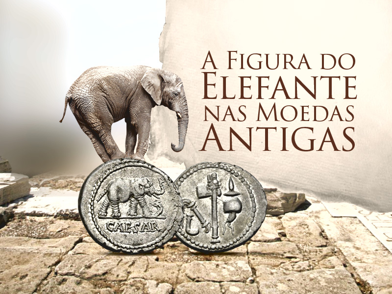 Confira os elefantes retratados nas moedas antigas!