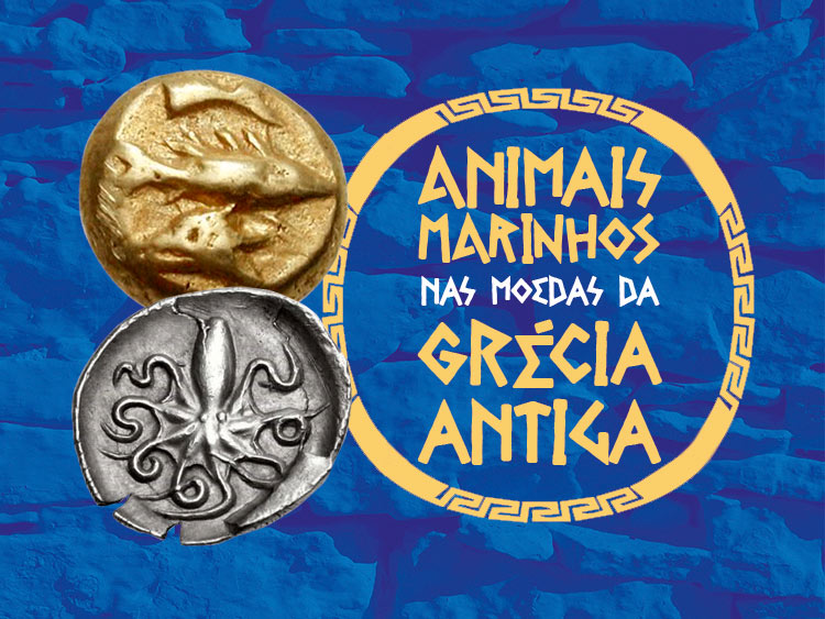 Conheça os animais marinhos que foram retratados nas moedas gregas antigas.