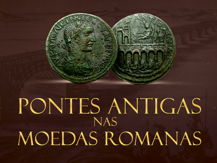 Confira as pontes antigas que foram retratadas nas moedas romanas.