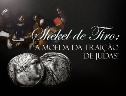 Shekel de Tiro: as 30 moedas de prata da Traição de Judas Shekel de Tiro: as 30 moedas de prata da Traição de Judas