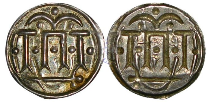 As moedas vikings do rei dinamarquês Haroldo I imitavam moedas holandesas.