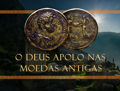 O deus Apolo nas Moedas Antigas O deus Apolo nas Moedas Antigas
