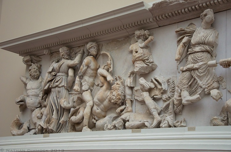 Altar de Pérgamo, dedicado a Zeus.
