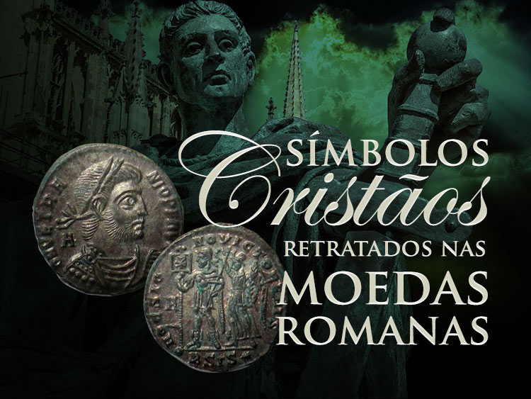 Conheça os símbolos cristãos antigos retratados nas moedas romanas.