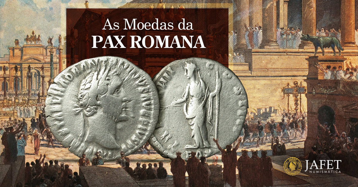 A Pax Romana retratada pelas moedas da deusa da Paz