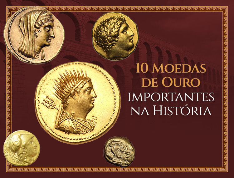 Confira 10 moeda de ouro com grande valor histórico.