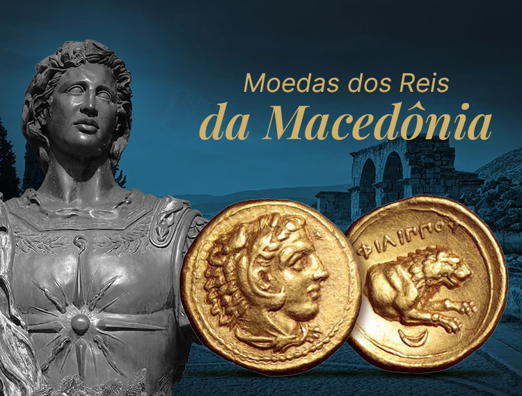 Conheça as moedas dos reis da Macedônia Antiga.