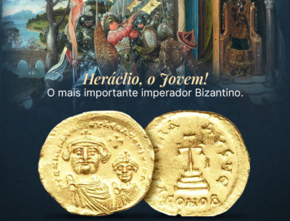 Heráclio, o Jovem, tido como salvador do Império, que foi comparado a Alexandre, o Grande Heráclio, o Jovem, tido como salvador do Império, que foi comparado a Alexandre, o Grande